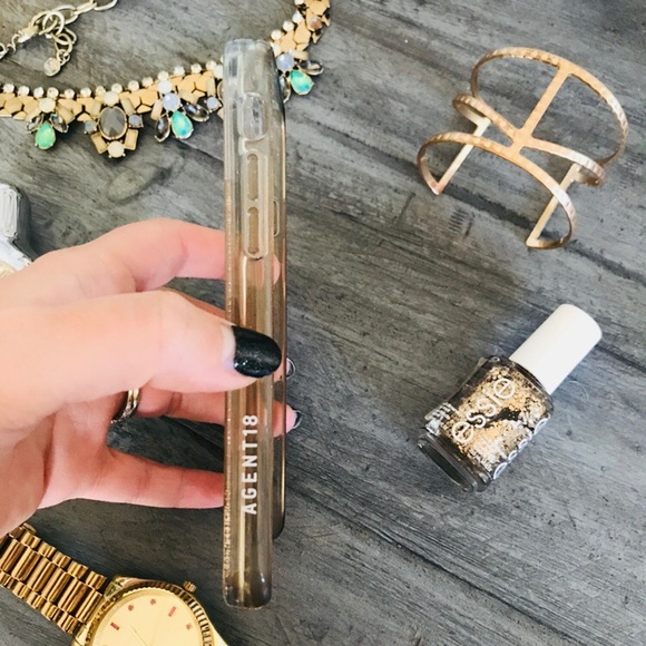 iPhone Gold Star Glitter Case! - Picture 7 of 8